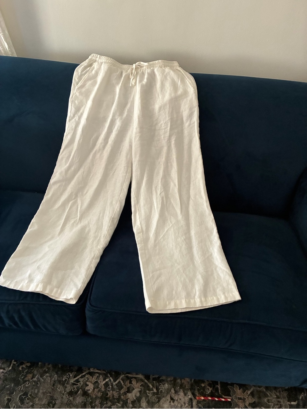 LINTICO
White Linen Pants